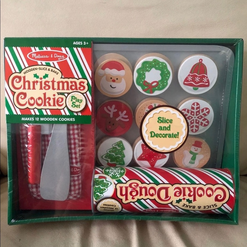 Melissa and Doug Christmas Cookie Wooden Play Set